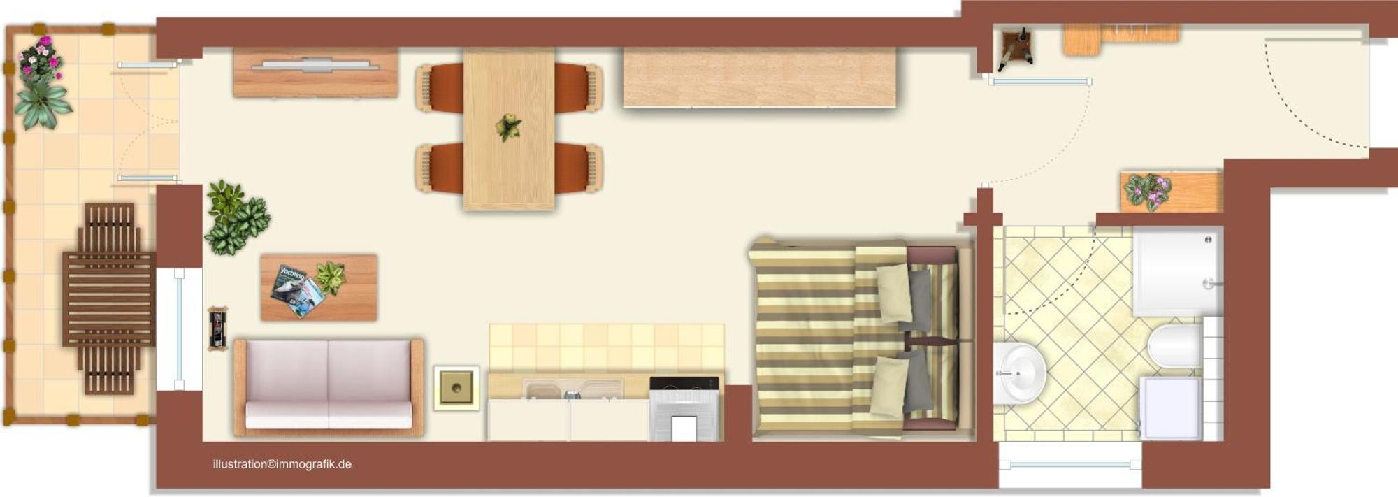 Apartment Strandblick *